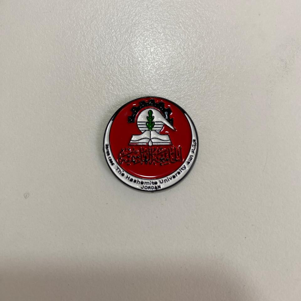 ستيكر جامعات معدن منقوش - عدد1