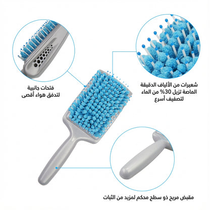 فرشاية شعر ماصة للماء بتقنية المايكروفايبر