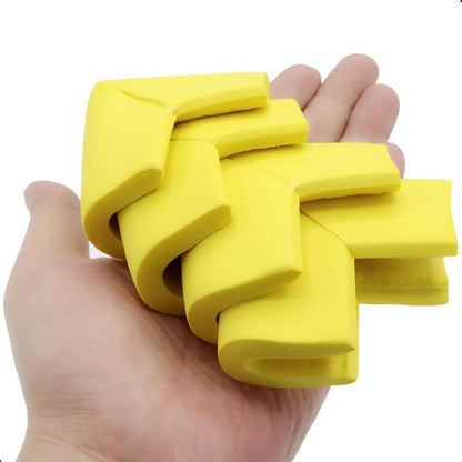 واقي زوايا الأثاث الإسفنجي لحماية الأطفال (عبوة 4 قطع)