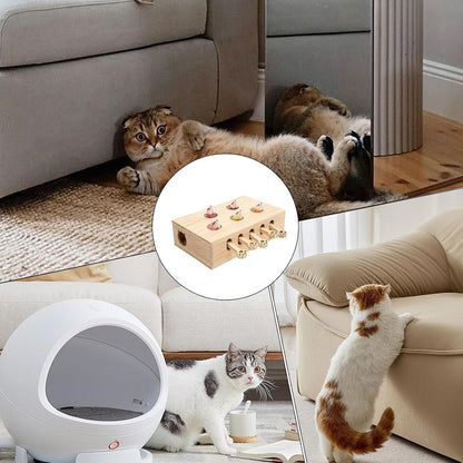 لعبة تفاعلية للقطط داخل المنزل – Whack-a-Mole Cat Puzzle Toy