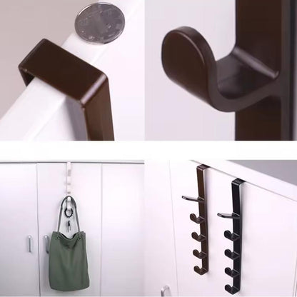 علاقة معلقة على الباب بستة خطافات