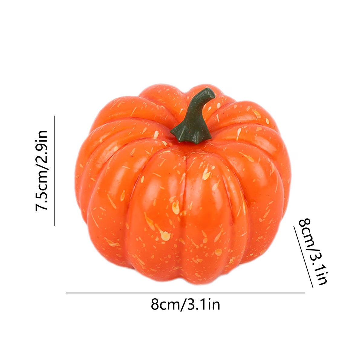 قرع زينة صناعي للديكور ٣ قطع - Pumpkins