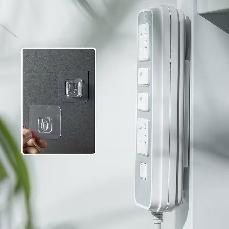 خطافات بلاستيكية متعددة الاستخدامات للتعليق والتنظيم