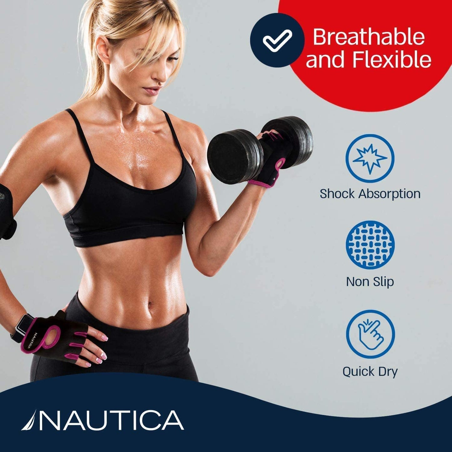 كفوف جيم نسائيه لرفع الأثقال