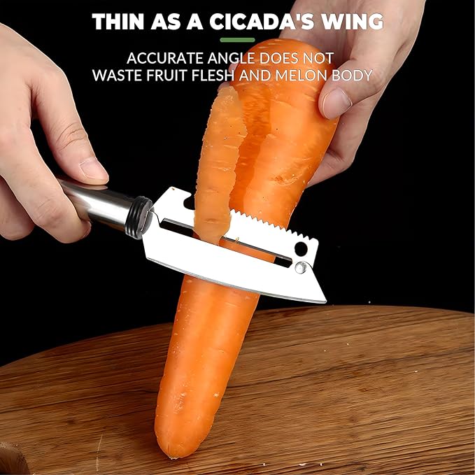 سكين تقشير متعدد الوظائف 3 في 1