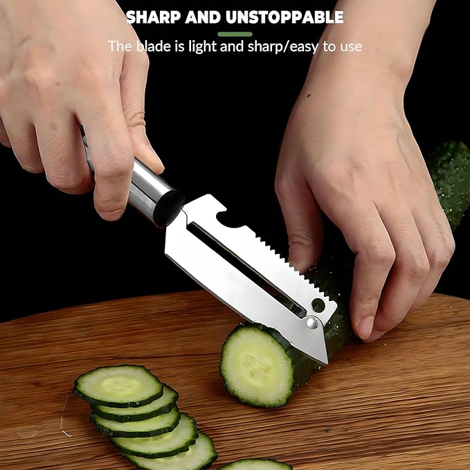 سكين تقشير متعدد الوظائف 3 في 1