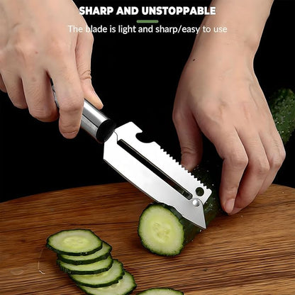 سكين تقشير متعدد الوظائف 3 في 1