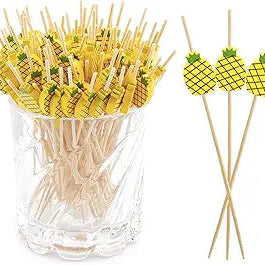 اعوادخشب بامبو للزينة – 50 قطعة