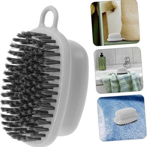 فرشاية تنظيف يدوية بمقبض بلاستيكي وتصميم مريح