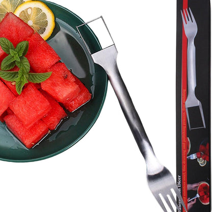 شوكة وتقطيع البطيخ – اداة تقطيع فواكه متعددة الاستخدام