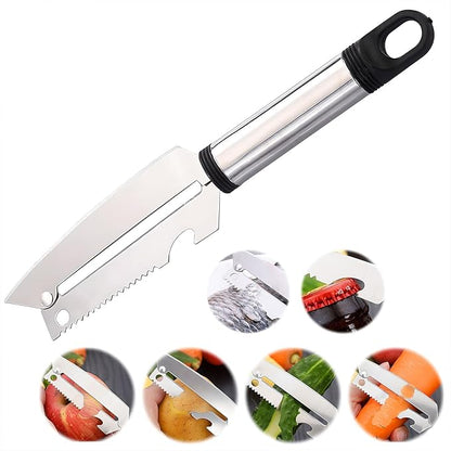 سكين تقشير متعدد الوظائف 3 في 1