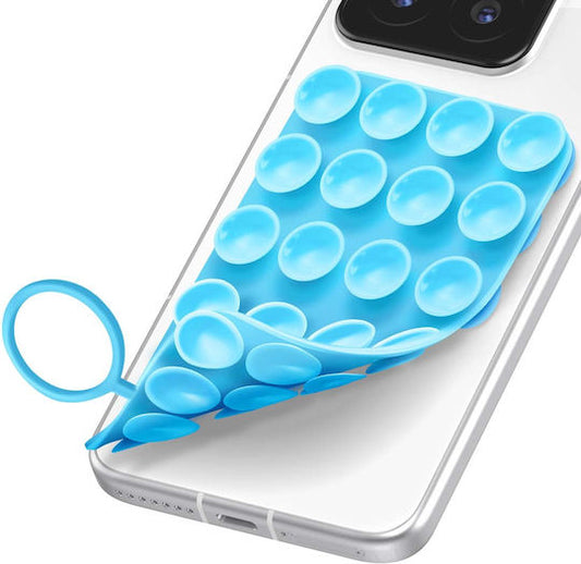 حامل هاتف لاصق مع شفاطات سيليكون متعددة – قابل للإزالة