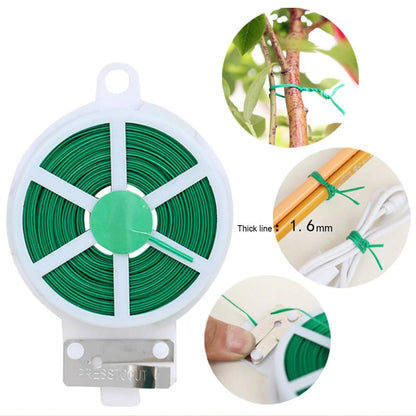 (15m)رباط سلكي لتثبيت النباتات في الحدائق متعدد الاستخدامات