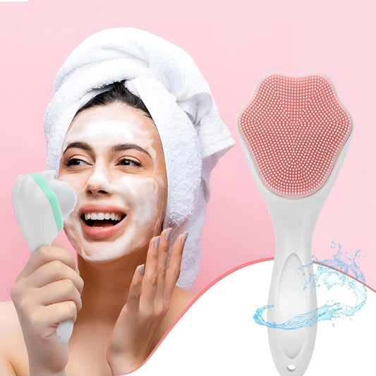 فرشاة وجه سيليكون للعناية بالبشره
