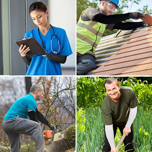 اكمام ذراع (معاصم) واقية من الشمس – (للرجال والنساء)