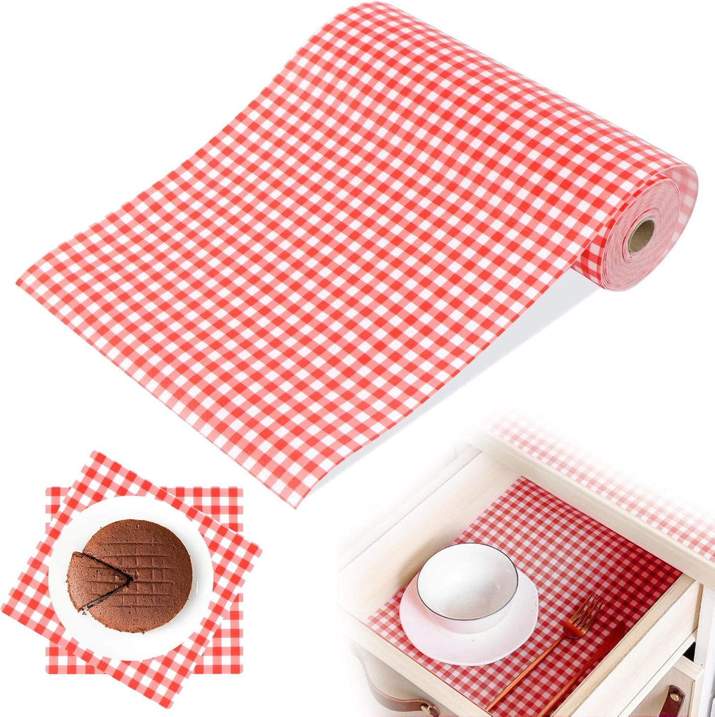 رول فرش حماية وتنظيم الجوارير والخزاين والثلاجه 30×100 سم