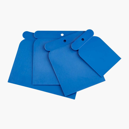 مجموعة مشحاف بلاستيك اربع احجام