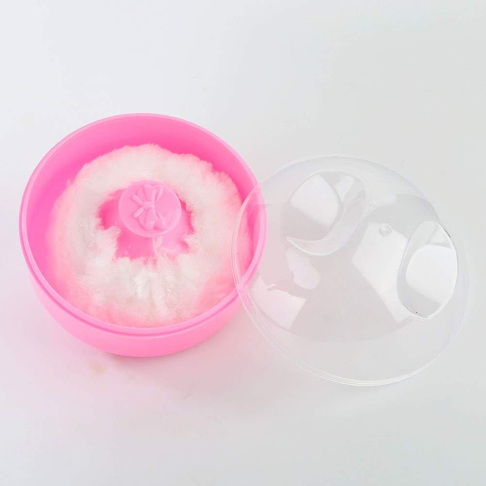 علبة لبودرة أطفال مع فرشاي ناعمه