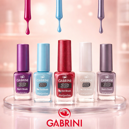 مناكير Gabrini 3D Flat Brush