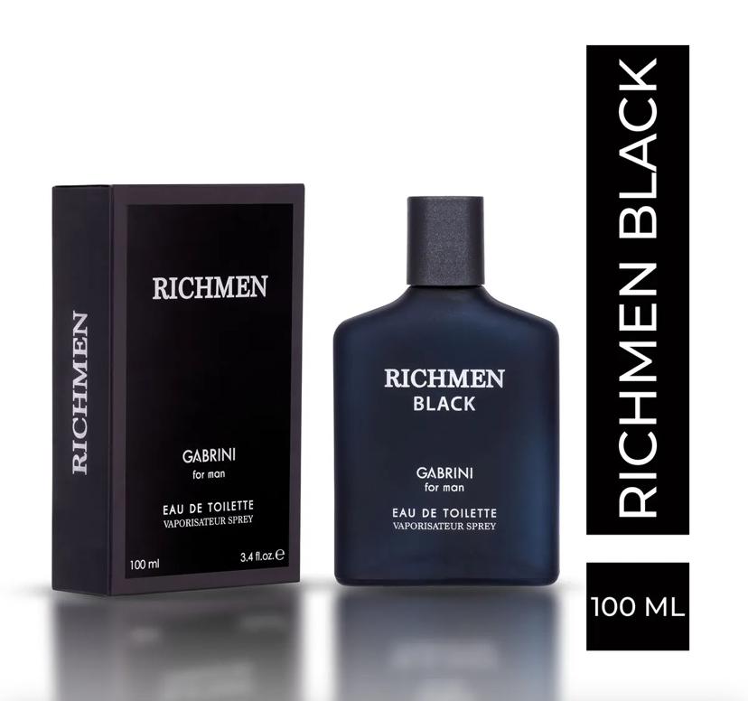 عطر ريتشمين(RICHMEN) للرجال بلاك من جابريني(100مل)