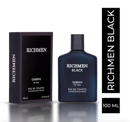 عطر ريتشمين(RICHMEN) للرجال بلاك من جابريني(100مل)