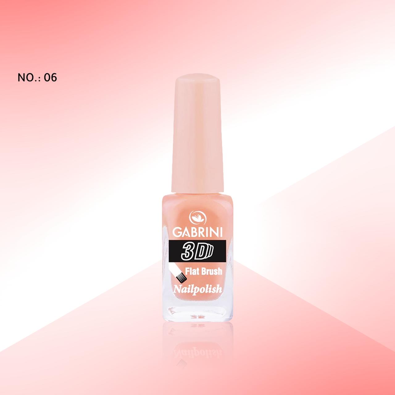 مناكير Gabrini 3D Flat Brush