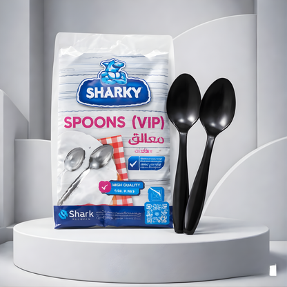مجموعة ادوات طعام بلاستيكيه (SHARKY) عدد ١٥