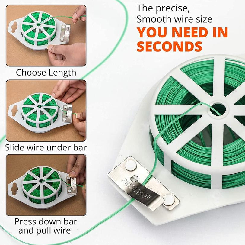 (15m)رباط سلكي لتثبيت النباتات في الحدائق متعدد الاستخدامات