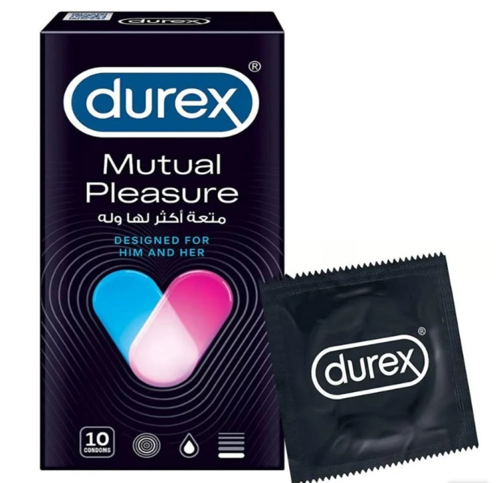 واقي ديوركس ميوتشوال بليجر (durex Mutual Pleasure) – 10 قطع