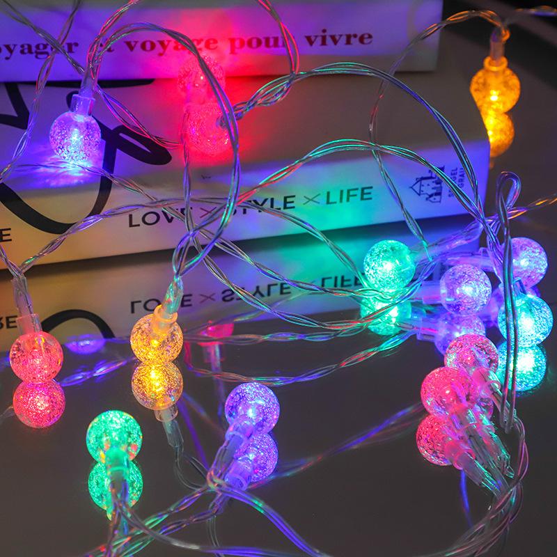 حبل إضاءة LED كرات ملونة – 3.5 متر