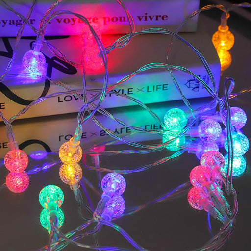 حبل إضاءة LED كرات ملونة – 3.5 متر