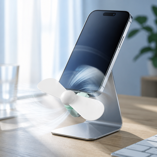 مروحة ميني USB للموبايل – Micro USB و Lightning