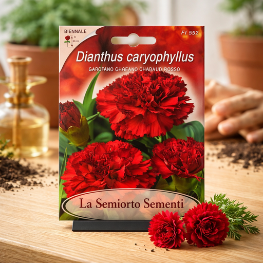 بذور قرنفل أحمر (زهرة Dianthus)