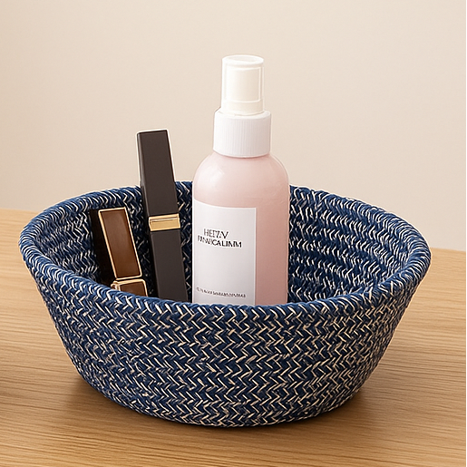 سلة تخزين ديكوريه حبليه – متعددة الاستخدامات