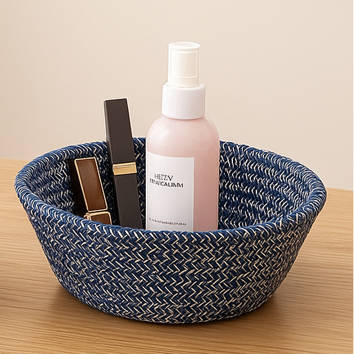 سلة تخزين ديكوريه حبليه – متعددة الاستخدامات