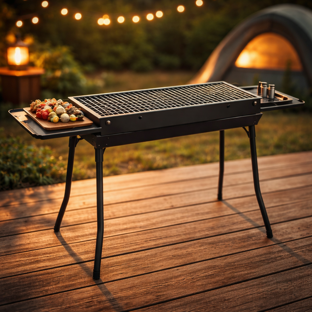 منقل شوي محمول (Portable Barbecue Grill)