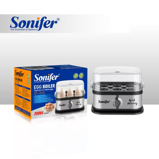 جهاز سلق البيض الكهربائي Sonifer سعة ٦ بيضات