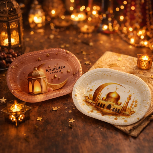 جاط بلاستيكي بتصميم رمضاني ٢٠ سم