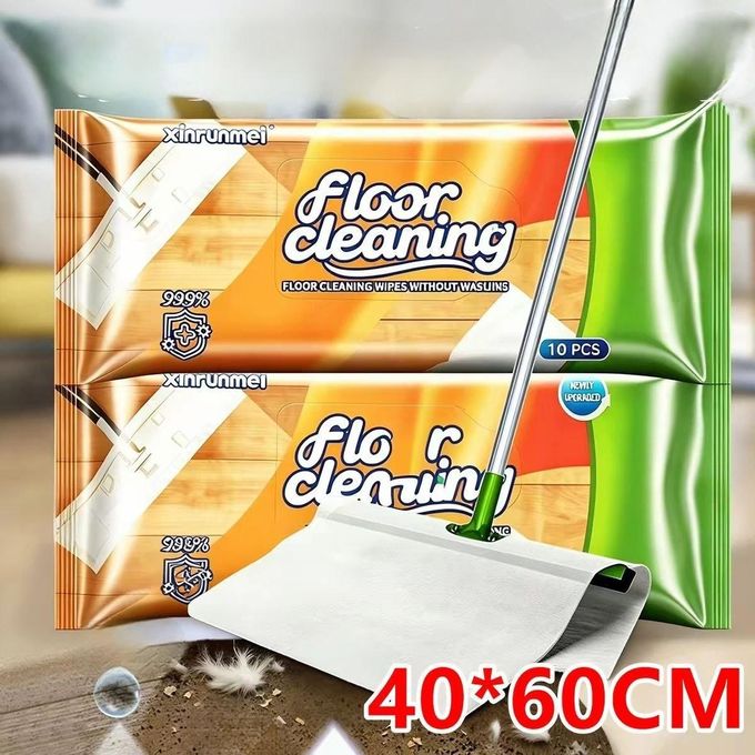 مماسح تنظيف الأرضيات المبللة – مقاس40*60 سم – عبوة 10 قطع