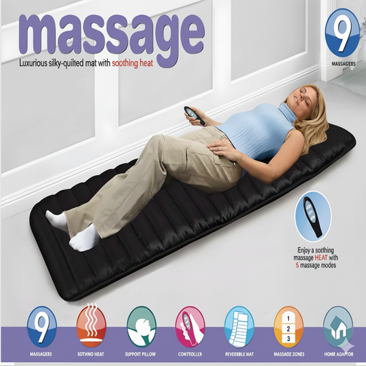 فرشة مساج كاملة مع حرارة وريموت