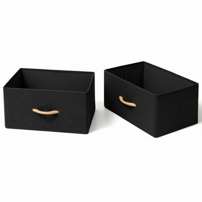 منظم أدراج وخزائن ثقيل مع يد خشبيه