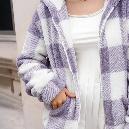 جاكيت ستاتي فرو ناعم  انيق ودافي