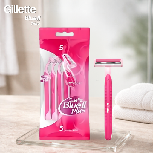 شفرات نسائية  Gillette Blue 2 Plus (عدد5)