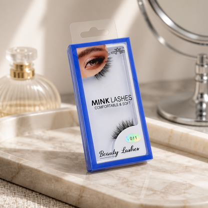 رموش منك (Mink Lashes) - مجموعة "Beauty Lashes" الناعمة