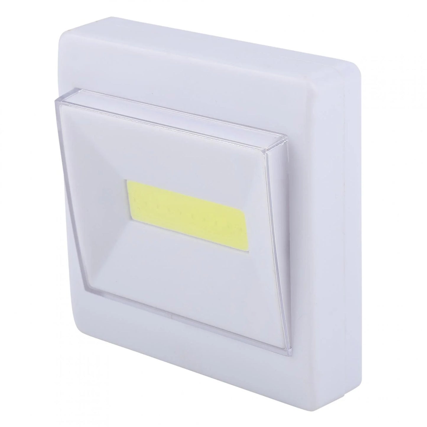 مصباح LED لاسلكي يعمل بالبطاريات مع زر تشغيل/إيقاف