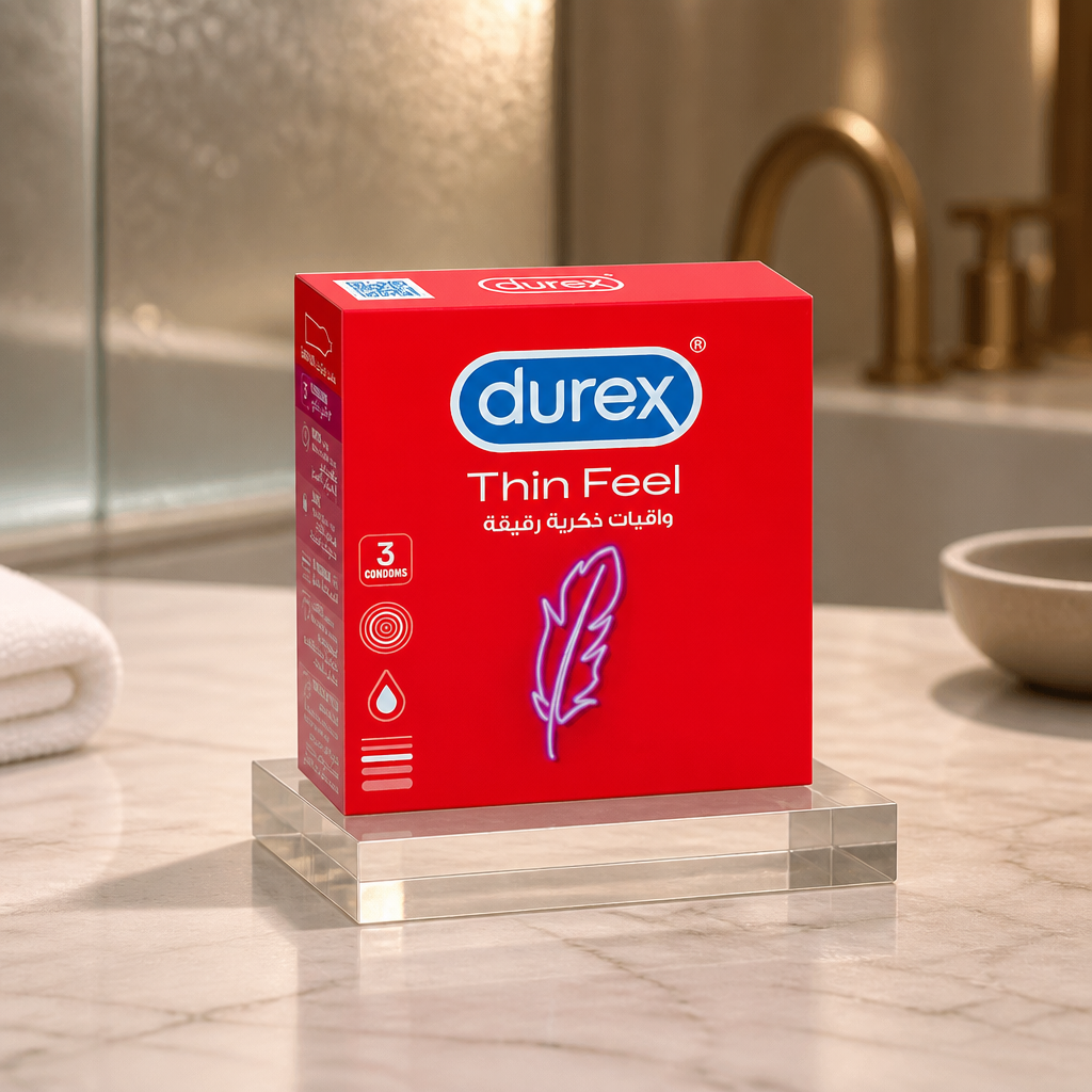 واقي ديوركس فيل ثين (durex Feel Thin) – 3 قطع