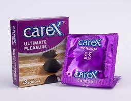 CAREX Ultimate Pleasure condoms– واقي 3 قطع