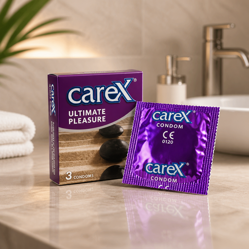 CAREX Ultimate Pleasure condoms– واقي 3 قطع