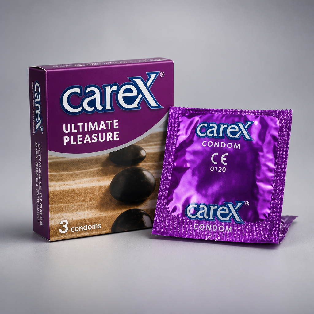 CAREX Ultimate Pleasure condoms– واقي 3 قطع