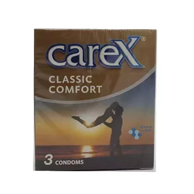 واقي كاريكس كومفورت – 3 قطع (CAREX Condom Comfort 3)